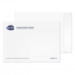 Envelope Saco Pronto Papel Offset 75g 24x34cm 4x0 Cores   Impressão Digital
