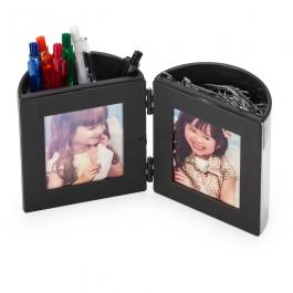 Porta Caneta com Porta Fotos - PC13728 Plástico     Verificar disponibilidade no estoque