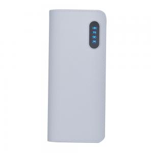 Power Bank Plástico com Indicador Digital e Lanterna - PB02041